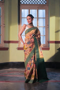 Animal Kingdom Kanchivaram Saree